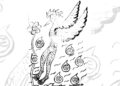 Desenho: Beija Flôr/ D. Zeneida