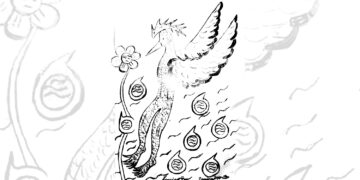 Desenho: Beija Flôr/ D. Zeneida